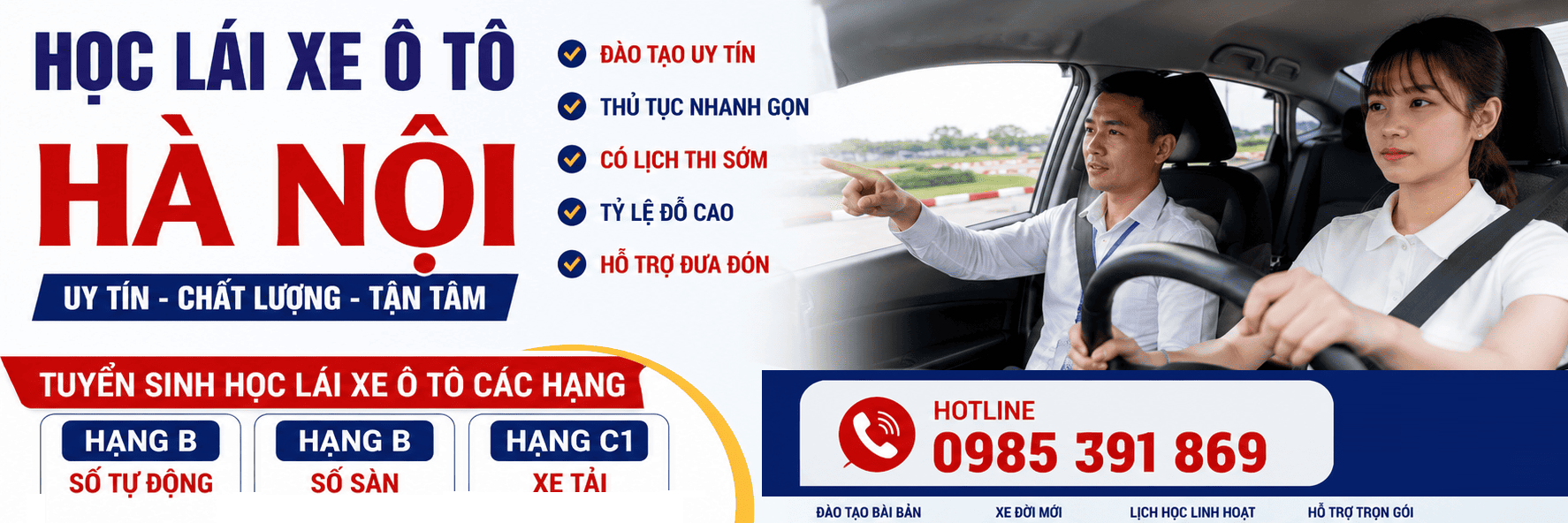 Trung tâm đào tạo sát hạch lái xe Hùng Vương